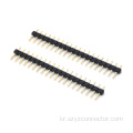 3.0mm 피치 핀 헤더 커넥터 단일 행선 직선 SQ0.64mm H : 2.0mm 1*20p